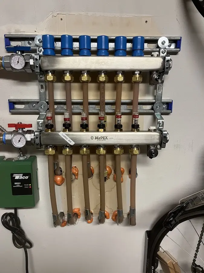 Plumber performing Water Heater Repair at a residential property in Nether Providence